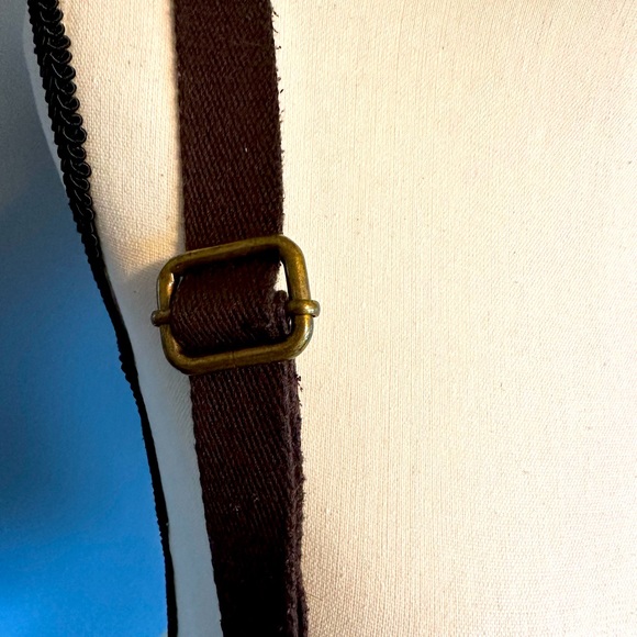 THE SAK BROWN AND BRONZE CROSSBODY BAG. - Picture 5 of 10